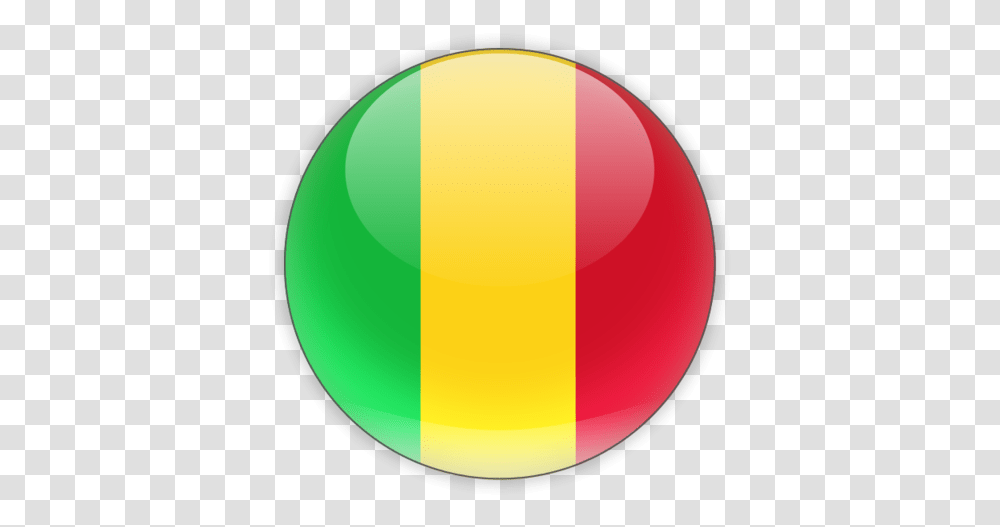 Mali Round Flag, Sphere, Balloon Transparent Png