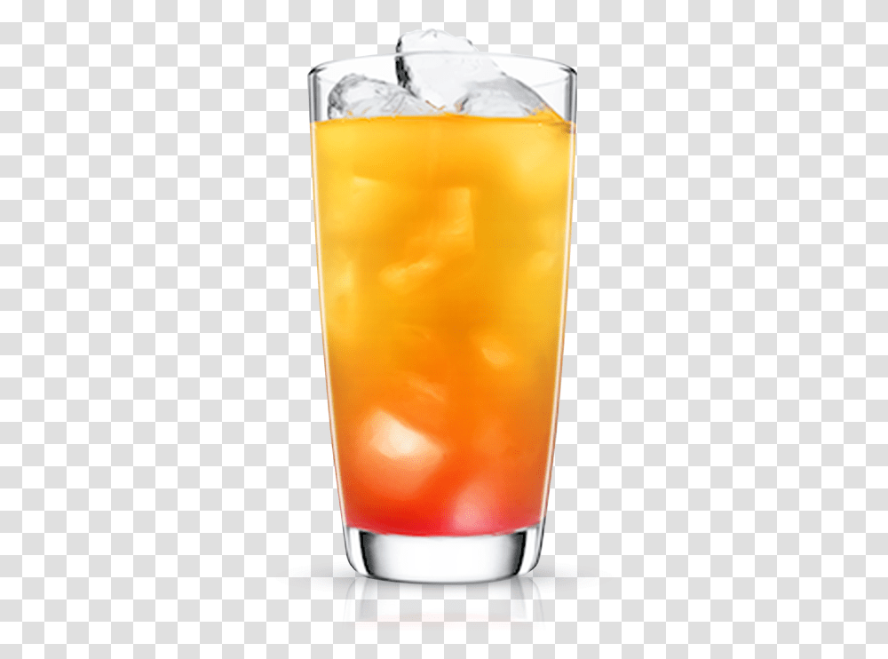 Malibu Swirl & Orange Juice Shrub, Cocktail, Alcohol, Beverage, Drink Transparent Png