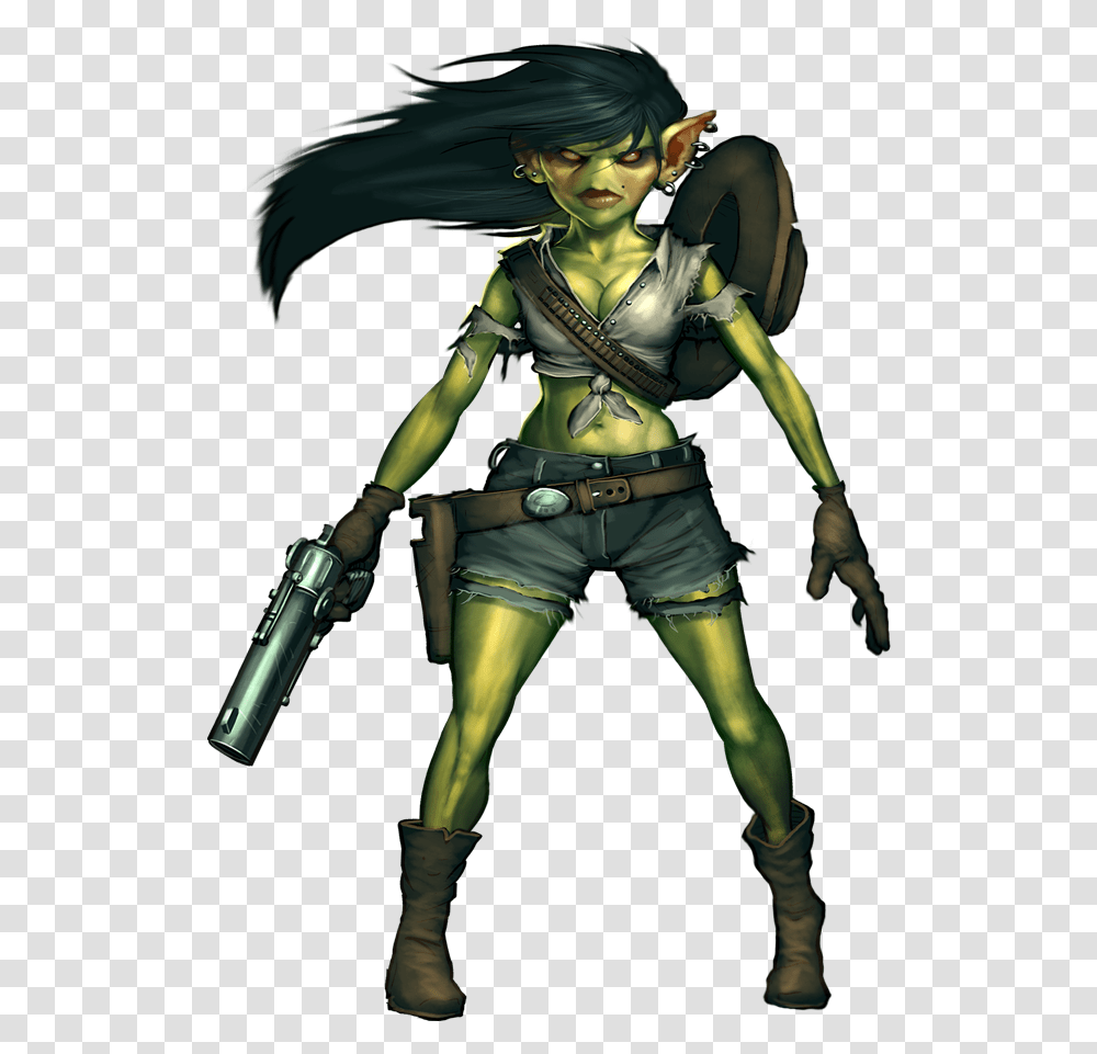 Malifaux Gremlin, Green, Person, Face, Elf Transparent Png