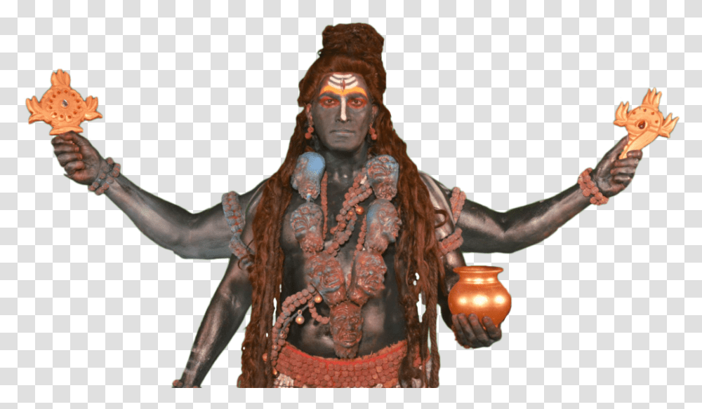 Malkhan Singh In Shivas Veerbhadra And Kaalbhairav Lord Shiva 19 Avatars, Person, Human, Figurine, Bronze Transparent Png