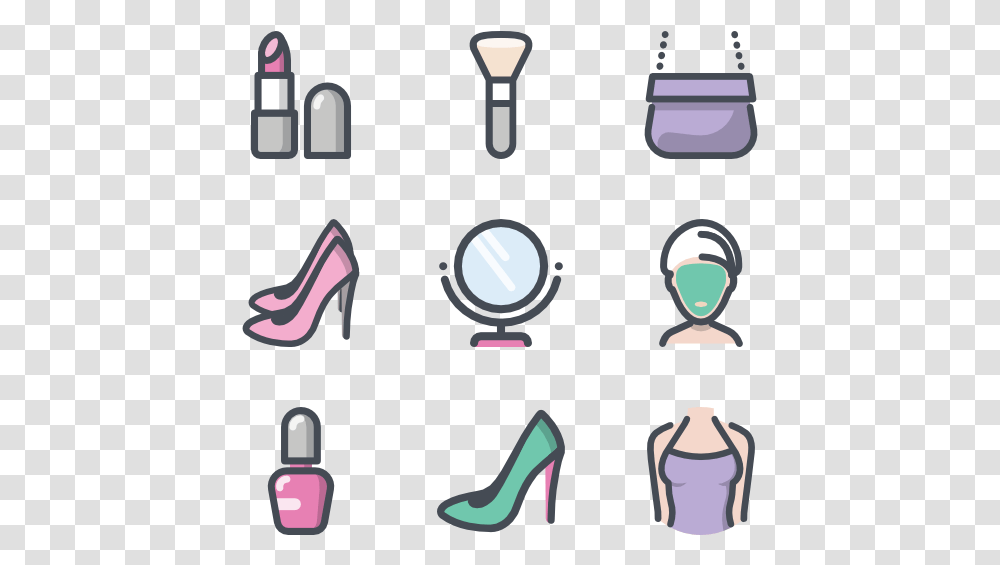 Mall Clipart Icon Icons Girly Free, Apparel, High Heel, Shoe Transparent Png
