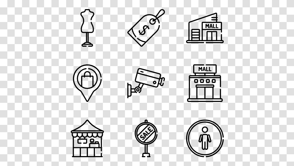 Mall Shopping Center Resume Icons, Gray, World Of Warcraft Transparent Png