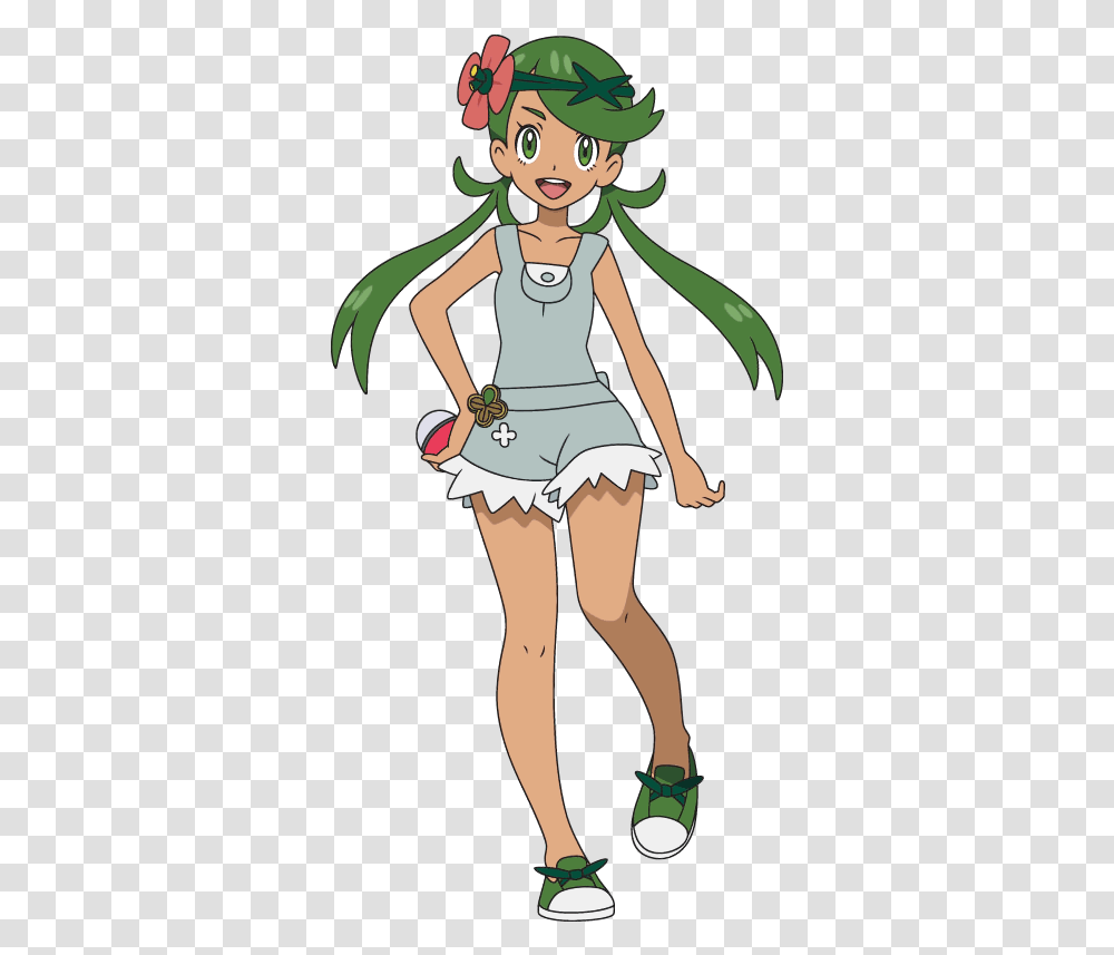 Mallow Sm Mallow Pokemon Sun And Moon, Costume, Person, Female Transparent Png