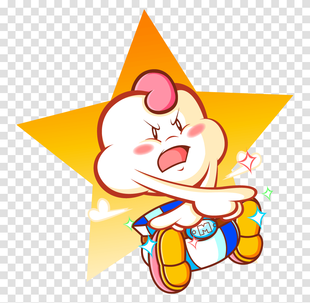 Mallow Super Mario Rpg Fan Art, Label, Food Transparent Png