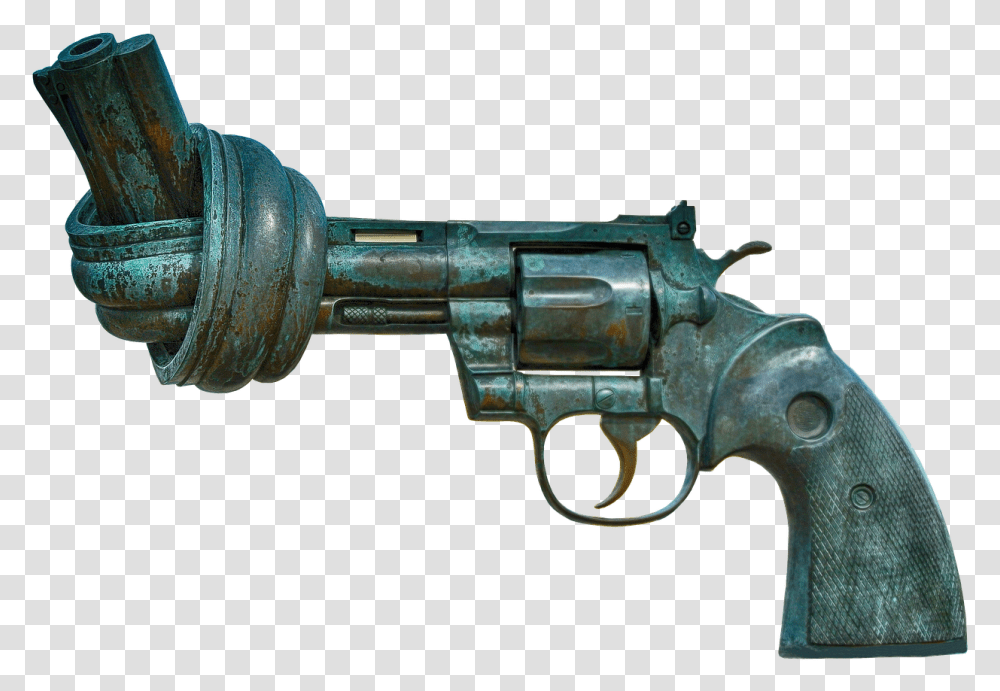 Malm Revolver Non Violence Free Picture No Violence Gun, Weapon, Weaponry, Machine, Handgun Transparent Png