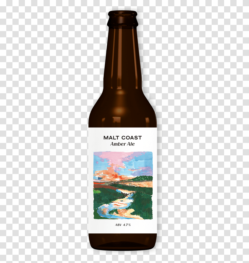 Malt Coast Beer, Alcohol, Beverage, Drink, Bottle Transparent Png