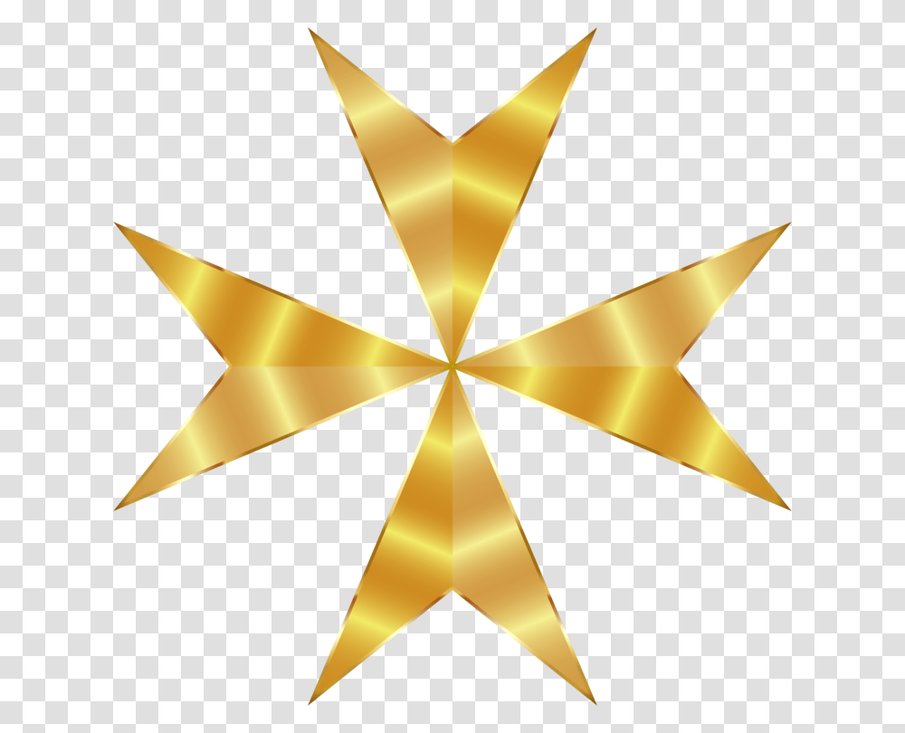 Maltese Cross Christian Cross Gold Bolnisi Cross, Lamp, Star Symbol Transparent Png