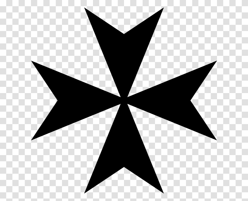 Maltese Cross Christian Cross Malta Byzantine Cross Free, Gray, World Of Warcraft Transparent Png