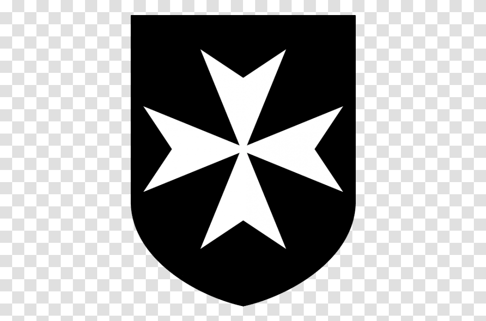 Maltese Cross Knights Hospitaller Sovereign Military Malta Cross, Star Symbol Transparent Png