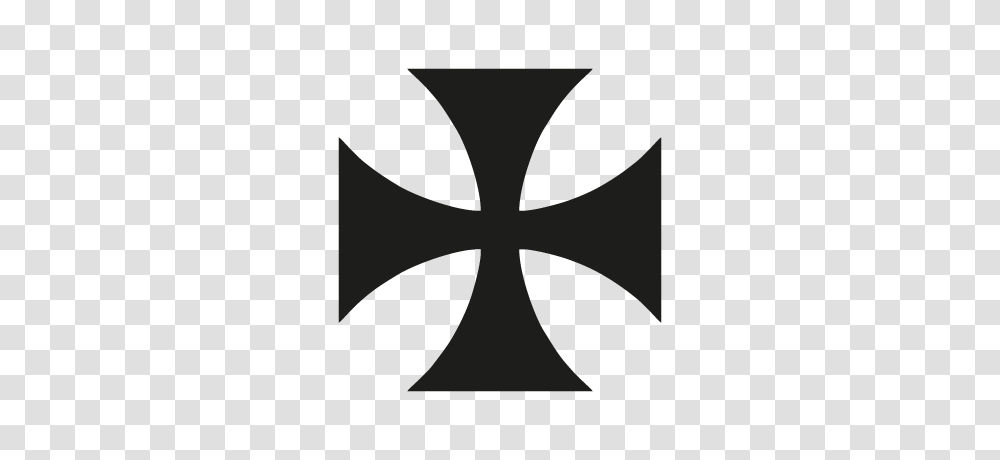 Maltese Cross Vector Logo Download Free, Stencil, Trademark Transparent Png