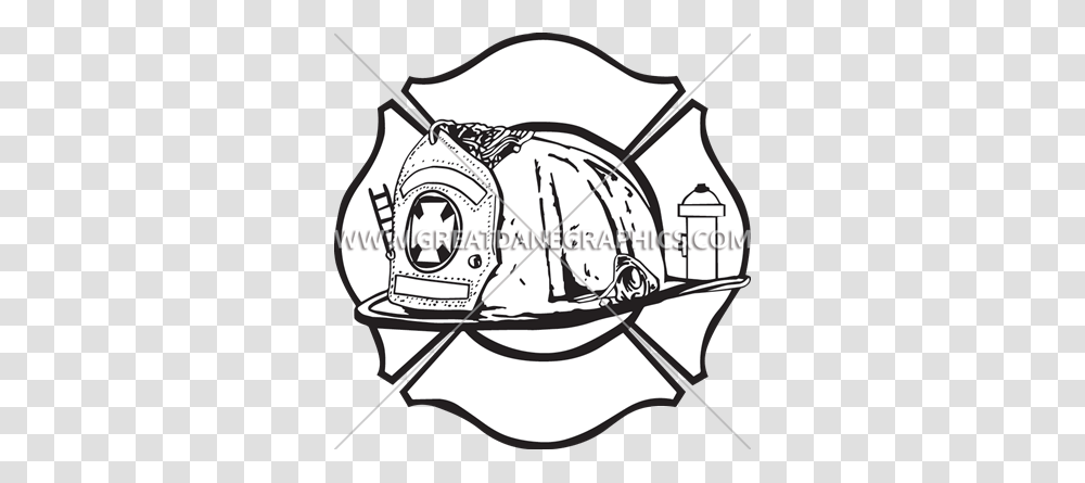 Maltese Fire Helmet Production Ready Artwork For T Shirt Printing, Sport, Sports, Apparel Transparent Png