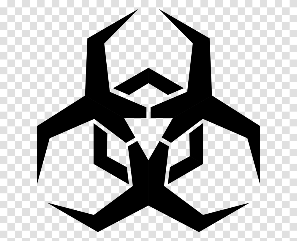 Malware Biological Hazard Computer Icons Computer Virus Symbol, Gray, World Of Warcraft, Halo Transparent Png