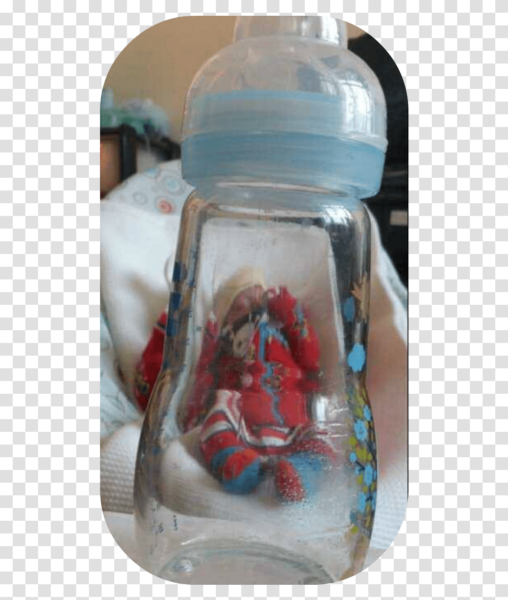 Mam Bottle Baby In The Bottle, Jar, Vase, Pottery Transparent Png