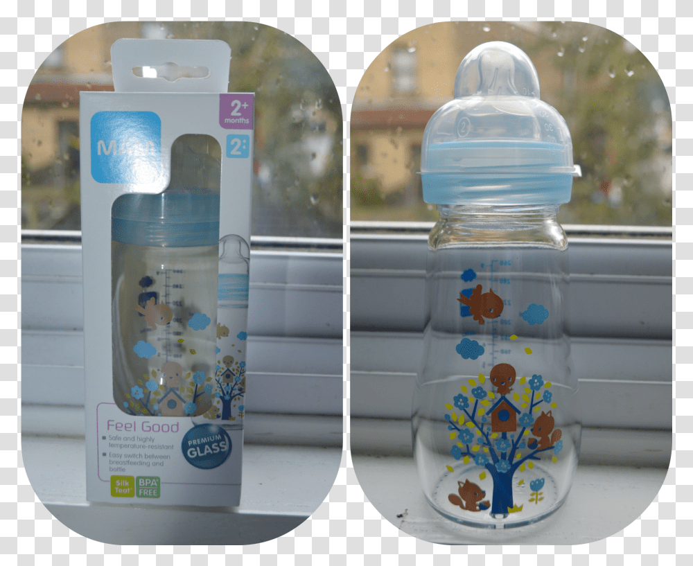 Mam Glass Baby Bottle Transparent Png