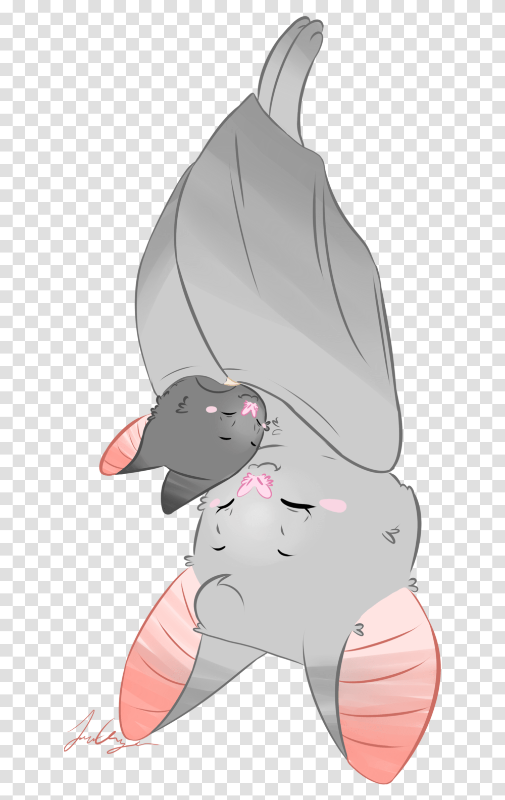 Mama And Baby Bat, Snowman, Animal, Mouth Transparent Png