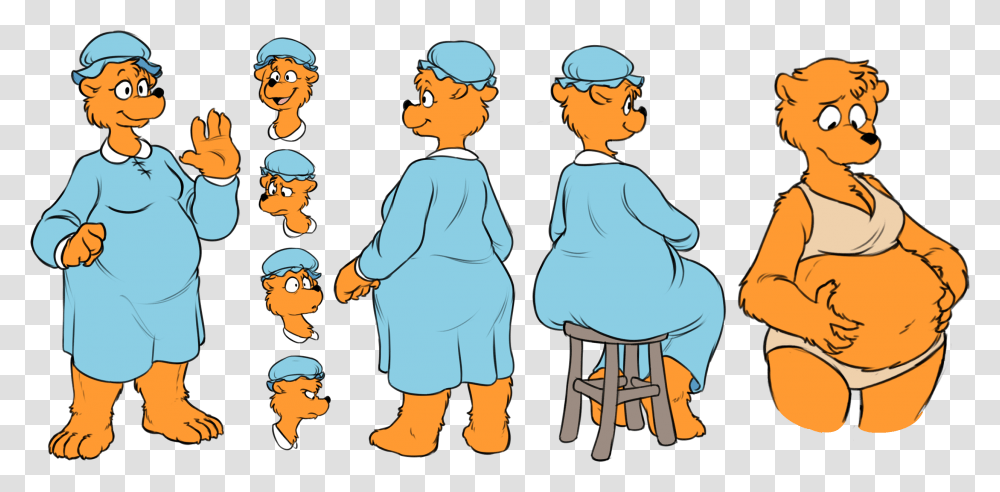Mama Bear Download We Bare Bears Pregnant, Person, People, Doctor, Nurse Transparent Png