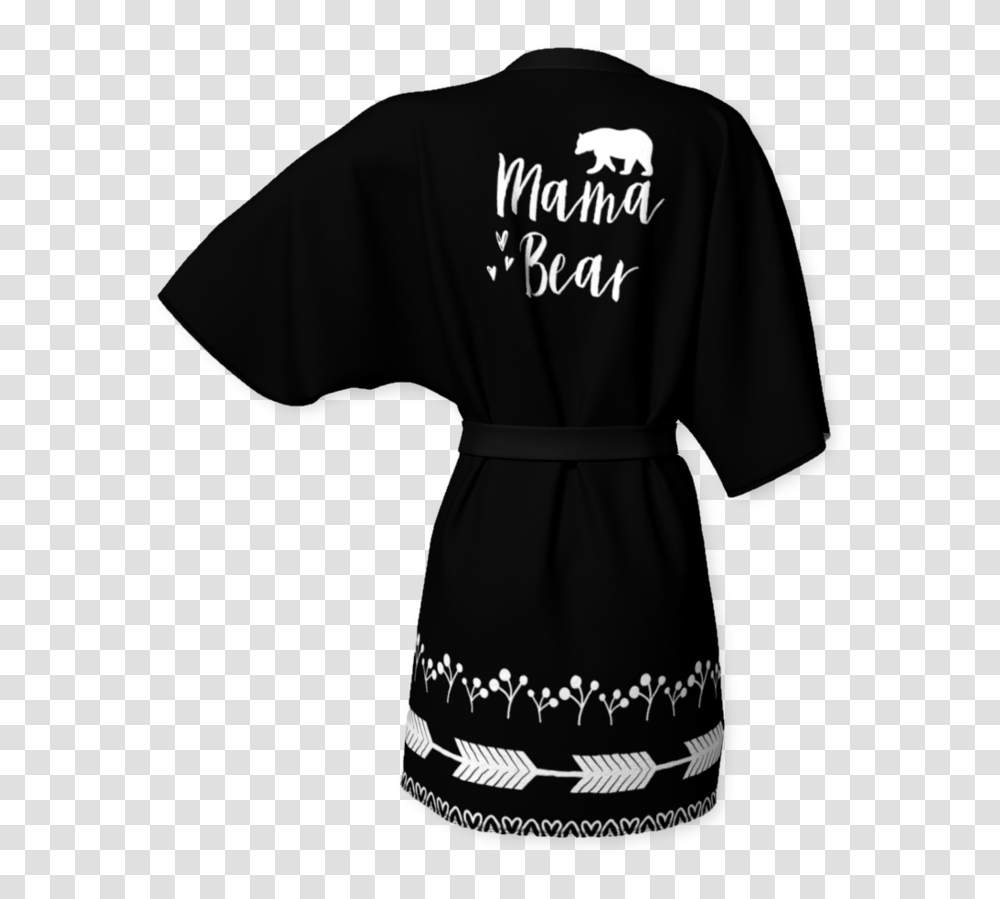 Mama Bear Kimono Robe Active Shirt, Apparel, Fashion, Sleeve Transparent Png