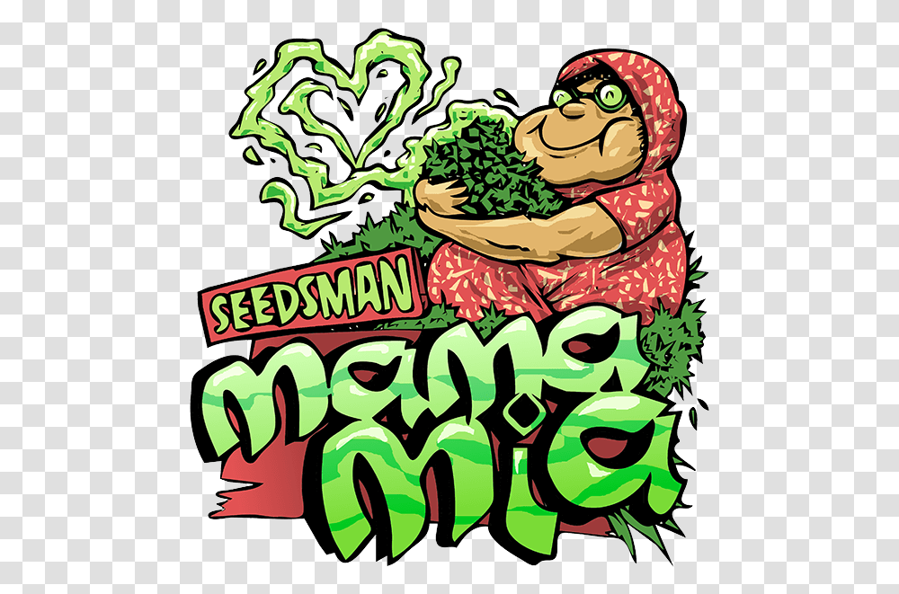Mama Mia Auto Feminised Seeds Seedsman Mama Mia, Advertisement, Poster, Flyer, Paper Transparent Png