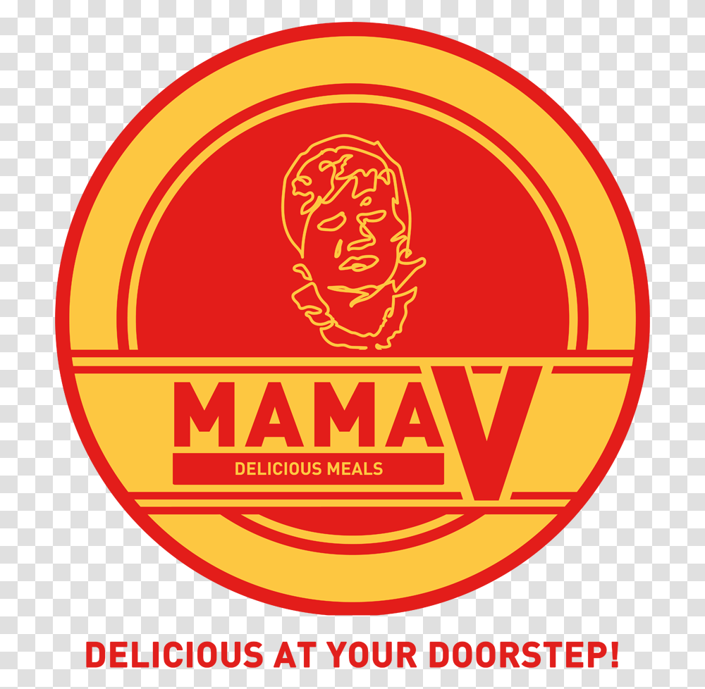Mama V Delicious Hair Design, Logo, Symbol, Trademark, Emblem Transparent Png