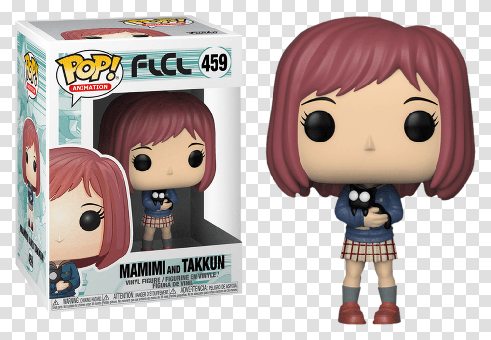 Mamimi With Takkun Pop Vinyl Figure Fooly Cooly Funko Pop, Toy, Doll, Figurine, Nutcracker Transparent Png