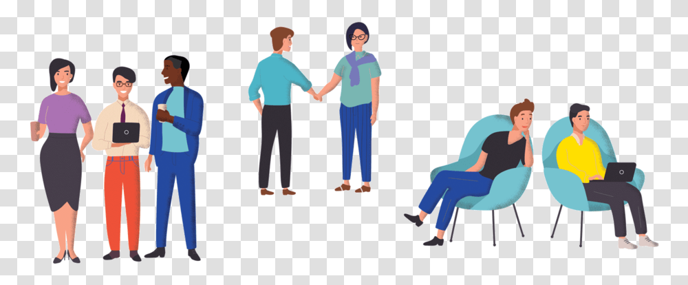 Mammoth With Think Hr Human Discussion Vectors, Person, Hand, People, Pants Transparent Png