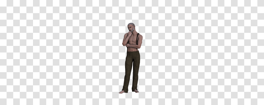 Man Person, Standing, Pants Transparent Png