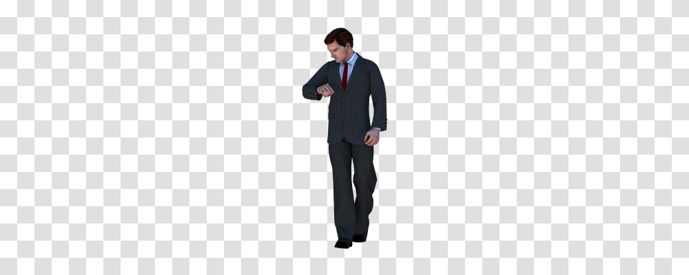 Man Person, Suit, Overcoat Transparent Png