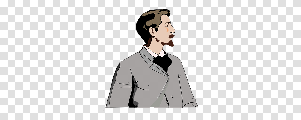 Man Person, Coat, Overcoat Transparent Png