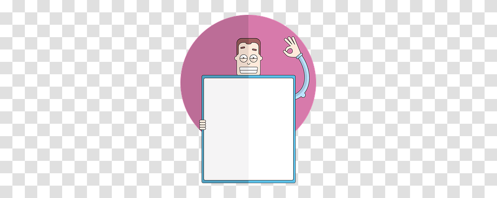Man Person, White Board, Cushion, Pillow Transparent Png