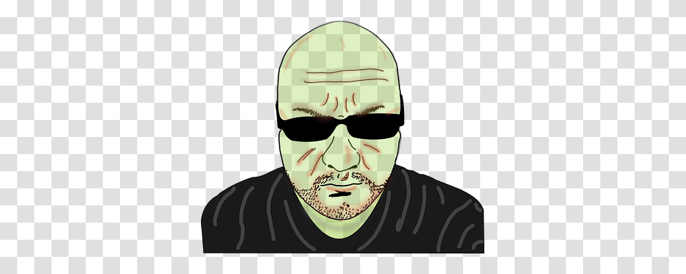 Man Person, Face, Skin, Sunglasses Transparent Png