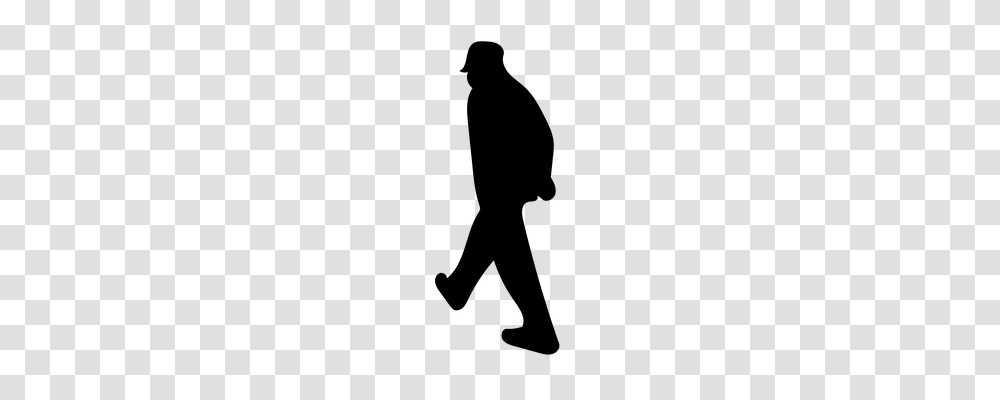 Man Silhouette, Standing, Pedestrian, Leisure Activities Transparent Png