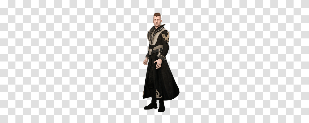 Man Person, Costume, Overcoat Transparent Png