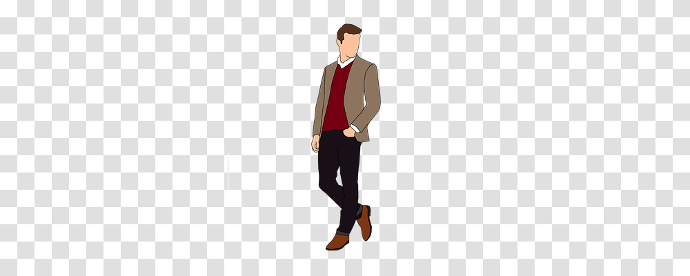 Man Person, Standing, Suit Transparent Png