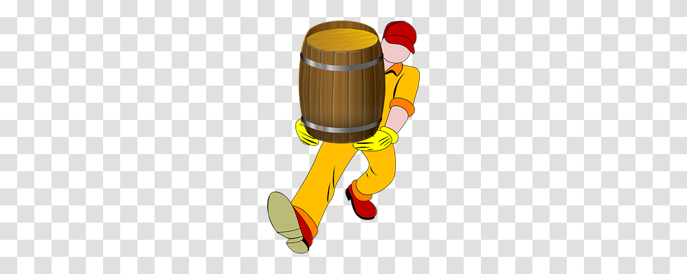 Man Transport, Barrel, Keg Transparent Png