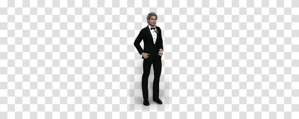 Man Person, Suit, Overcoat Transparent Png