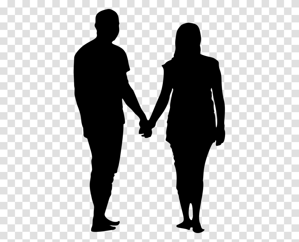 Man And Wife Silhouette, Gray, World Of Warcraft Transparent Png