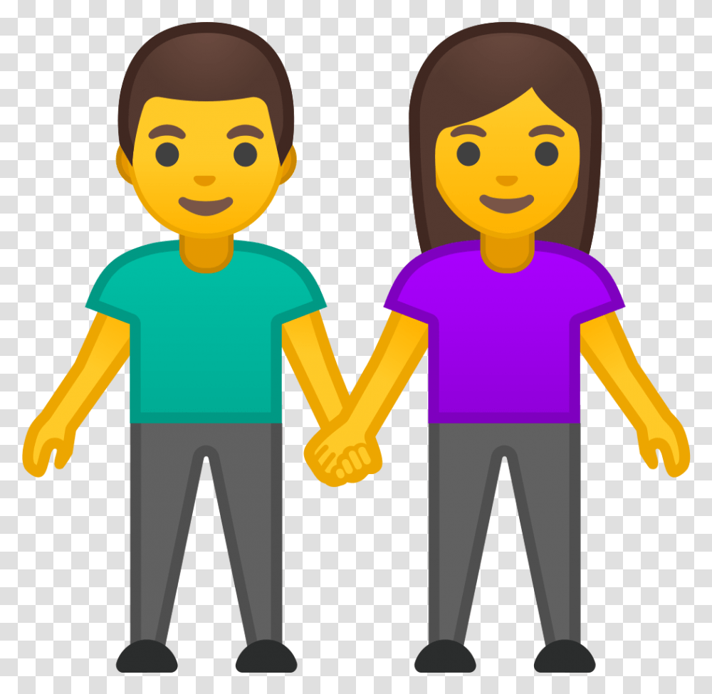 Man And Woman Holding Hands Icon Girl Boy Man Woman Transparent Png