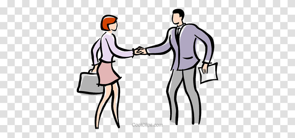 Man And Woman Shaking Hands Royalty Free Vector Clip Art, Holding Hands, Painting, Handshake, Duel Transparent Png