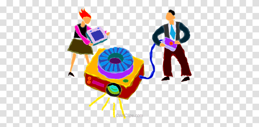 Man And Women Giving A Presentation Royalty Free Vector Clip Art, Person, Female, Photography Transparent Png