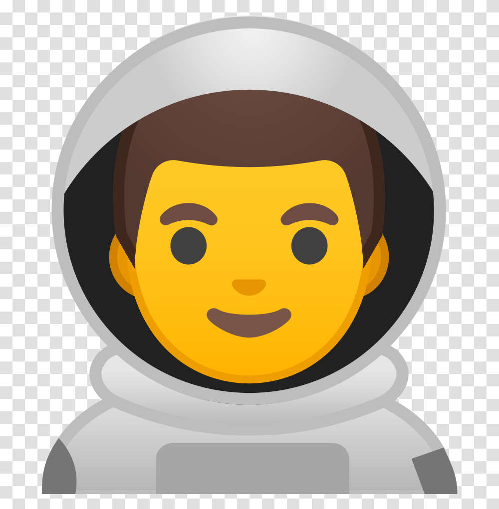 Man Astronaut Icon Emoji Astronauta, Head, Apparel, Hood Transparent Png