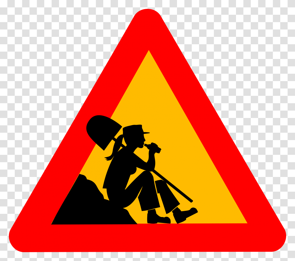 Man At Work, Person, Human, Triangle Transparent Png