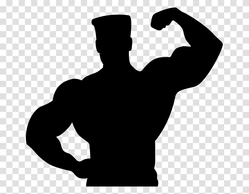 Man Body Muscles Male Fitness Muscular Fit Sexy Gym Clipart, Gray, World Of Warcraft Transparent Png