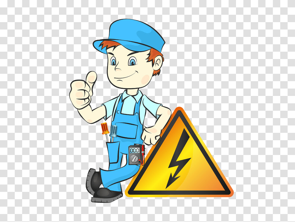 Man Clipart Electricity, Sign, Person, Human Transparent Png