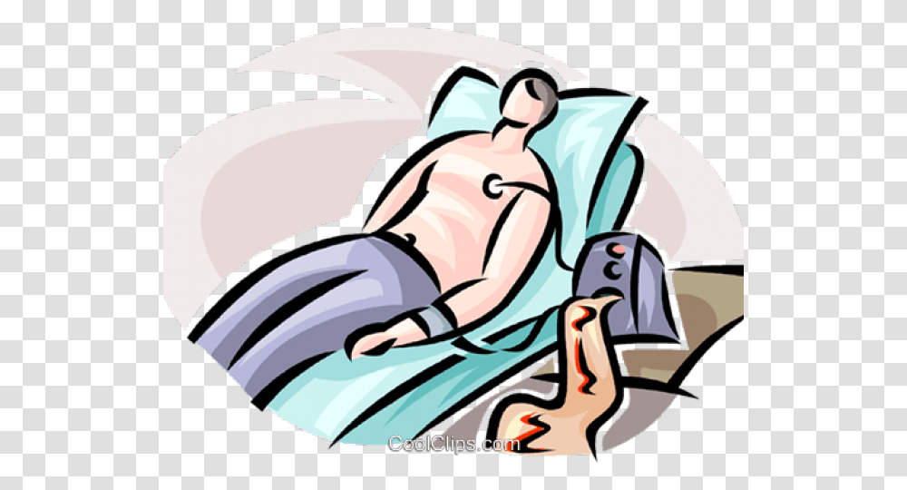 Man Clipart Hospital Bed, Pillow, Cushion, Bird, Doctor Transparent Png