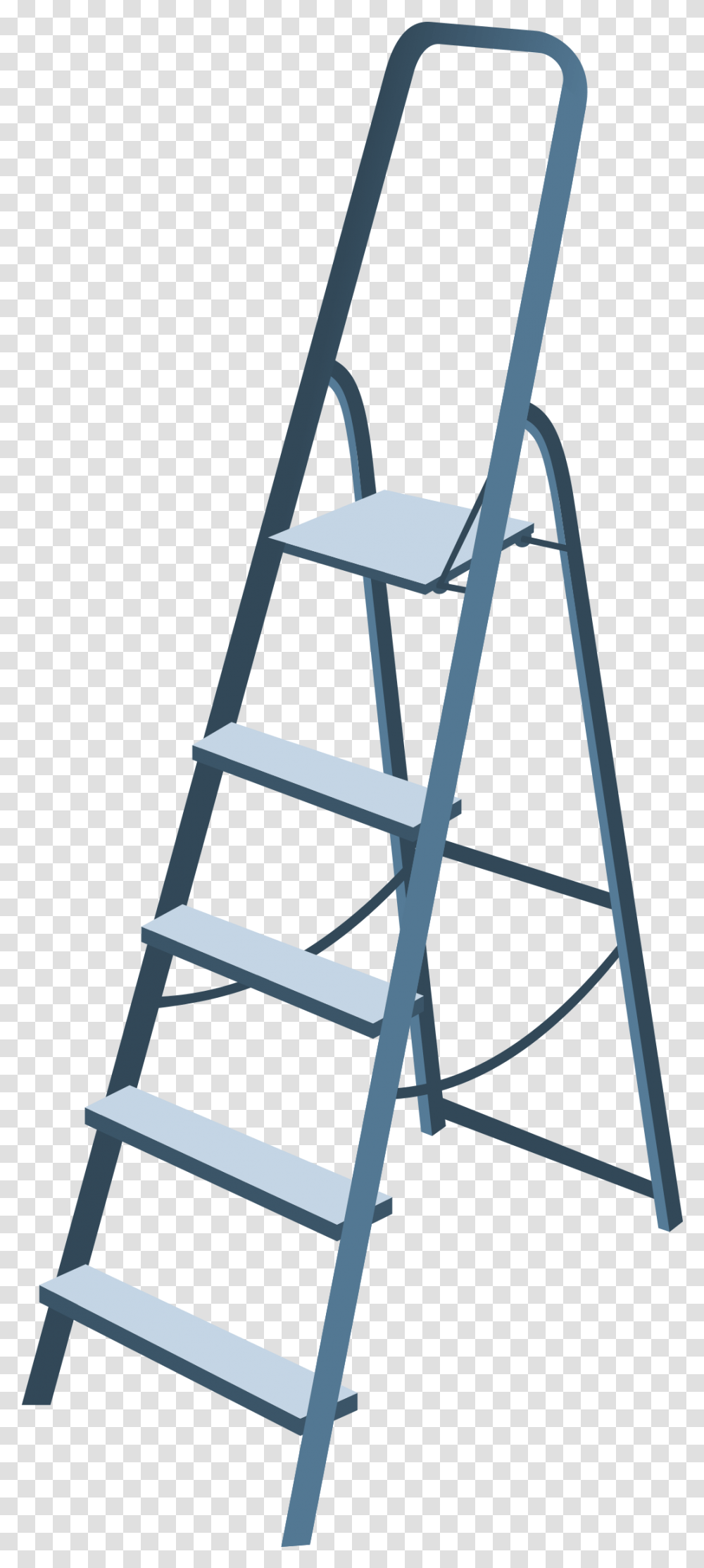 Man Clipart Ladder Clipart Step Ladder, Stand, Shop, Chair, Furniture Transparent Png