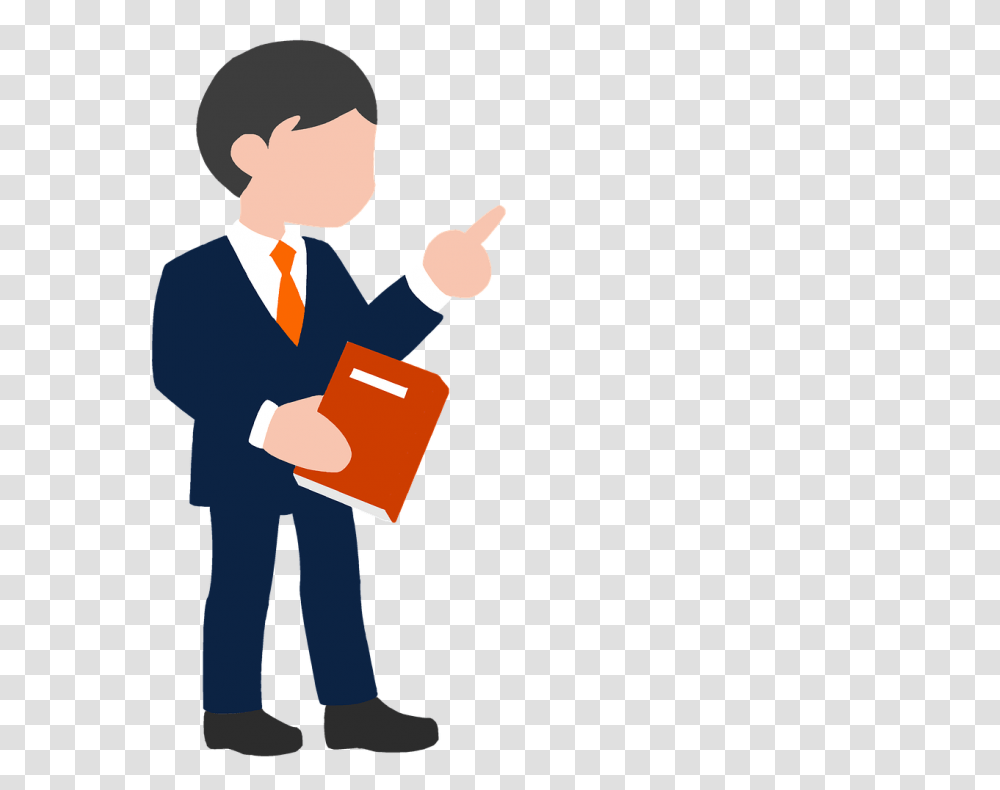 Man Clipart Man In A Suit Clipart, Person, Human, Package Delivery, Carton Transparent Png