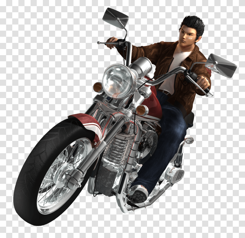 Man Clipart Sonic And Sega All Stars Racing Ryo, Motorcycle, Vehicle, Transportation, Machine Transparent Png