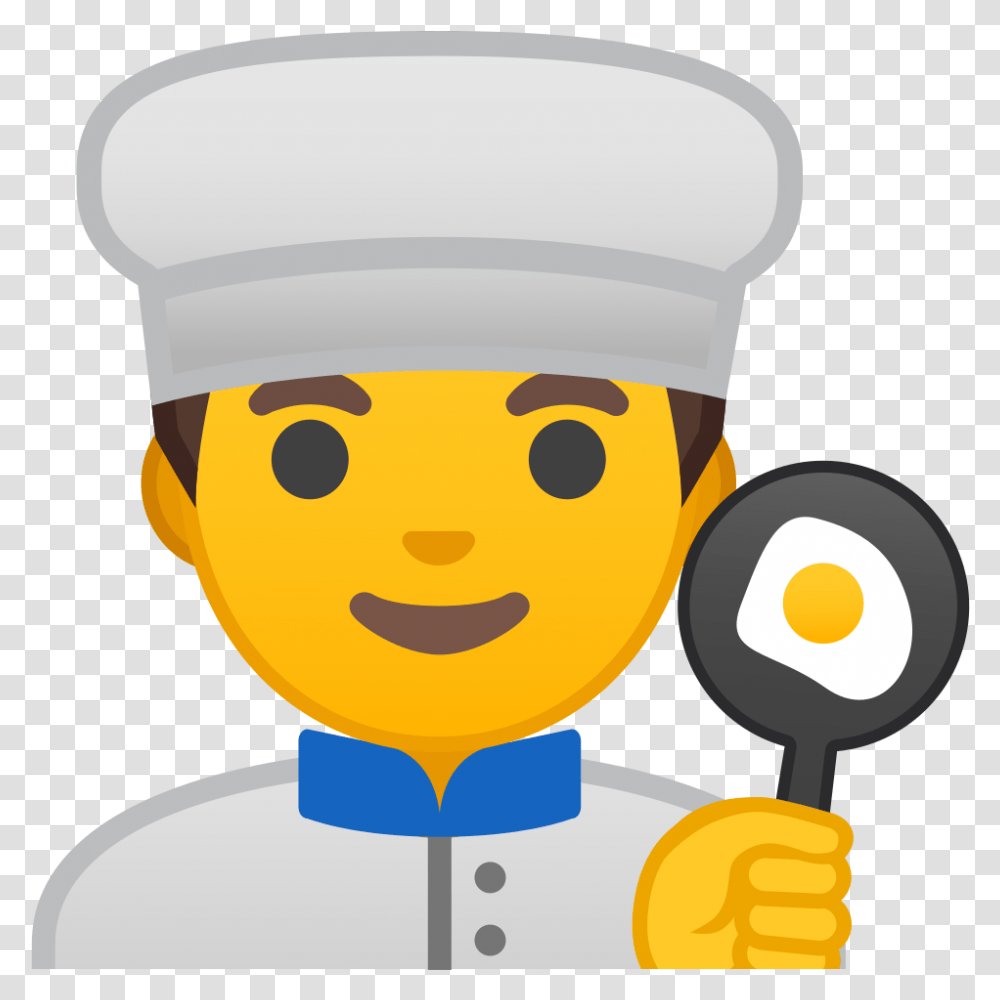 Man Cook Icon Cocinero Emoji, Chef Transparent Png