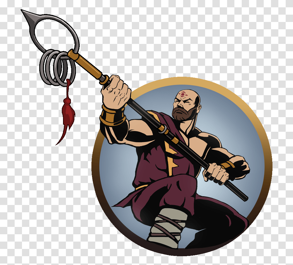Man Cool Staff Wanderer's Staff Shadow Fight, Person, Human, Bow, Whip Transparent Png