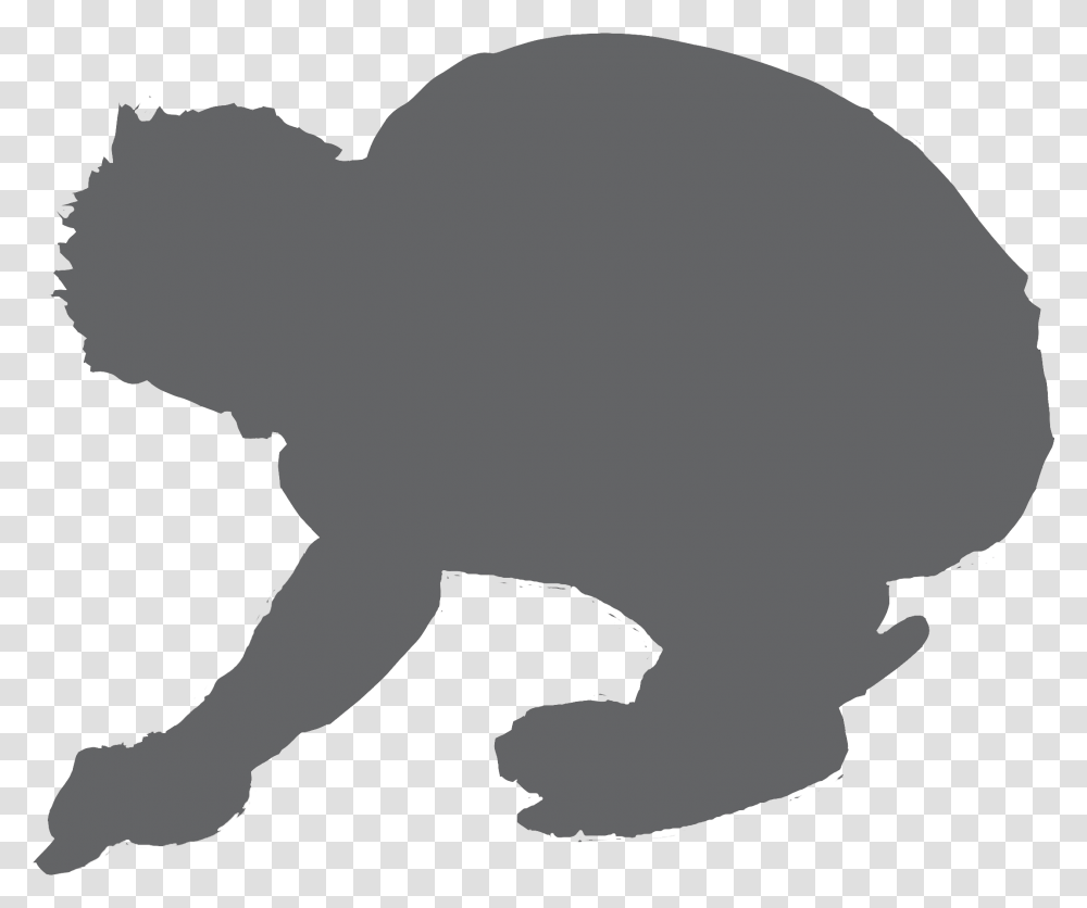 Man Crouch Grey Man Crouched Down, Animal, Mammal, Wildlife, Person Transparent Png